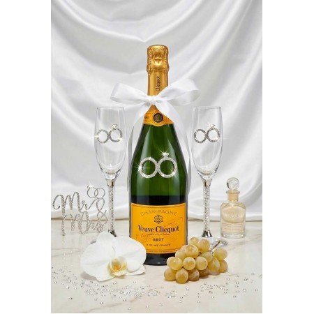 Veuve Clicquot Infinity Wedding Gift Basket