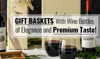 Gift Baskets With Wine Bottles Of Elegance and Premium Taste!