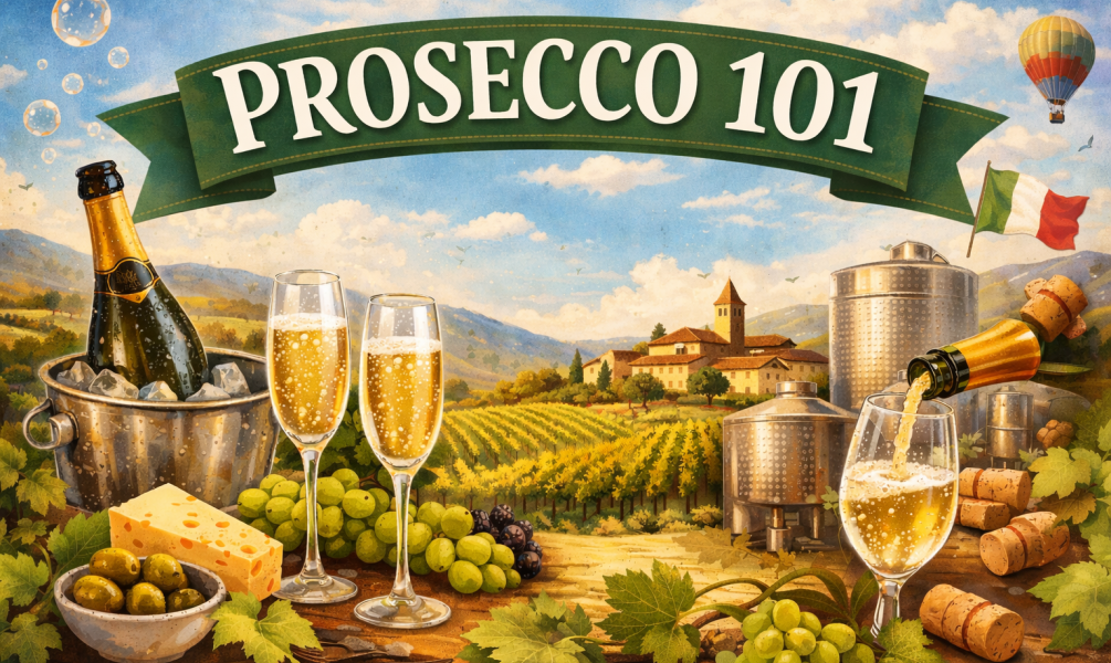 Prosecco 101 - What Is Prosecco, How It Tastes, How It’s Made, and Why It’s Loved