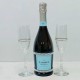 Crystal Design Sparkling Wine And Flutes Gift Set