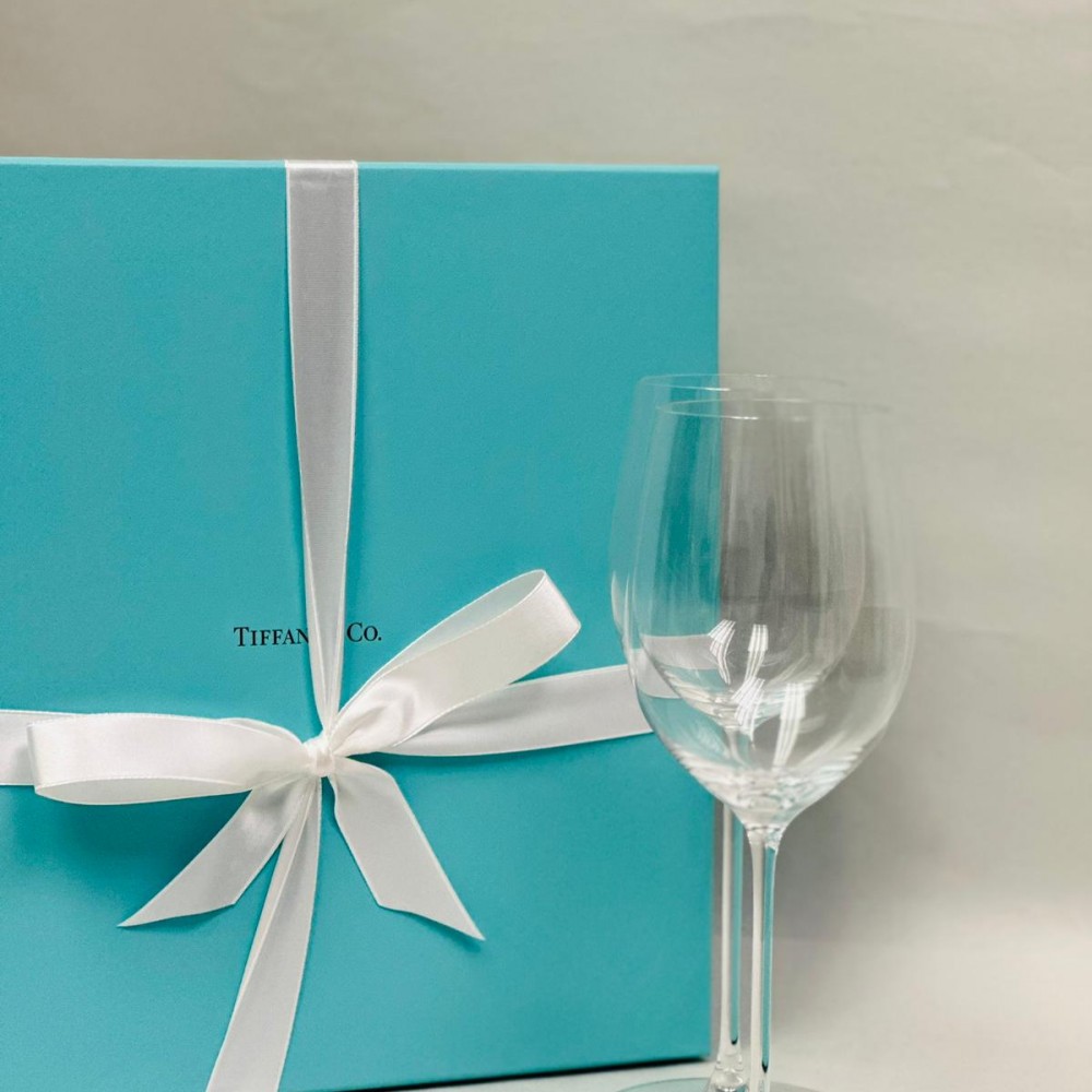 Tiffany & Co. Wine Glasses Set Of Two - Buy Now