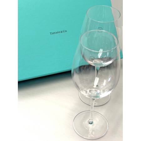 2 Tiffany Wine Glasses