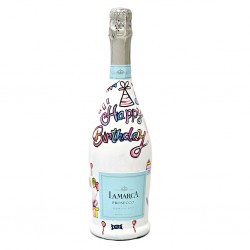 Hand-Painted La Marca Prosecco Birthday Edition