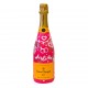 Hand-Painted 'Mr & Mrs' Veuve Clicquot Champagne Bottle Hand-Painted 'Mr & Mrs' Veuve Clicquot Champagne Bottle