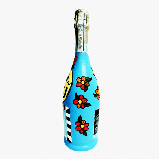Thank You Hand-Painted La Marca Prosecco Bottle