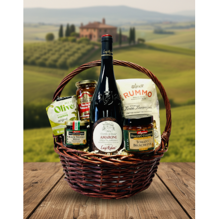 The Luigi Righetti Amarone Italian Gift basket