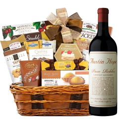 Austin Hope Cabernet Sauvignon Wine With Bon Appetit Gourmet gift basket
