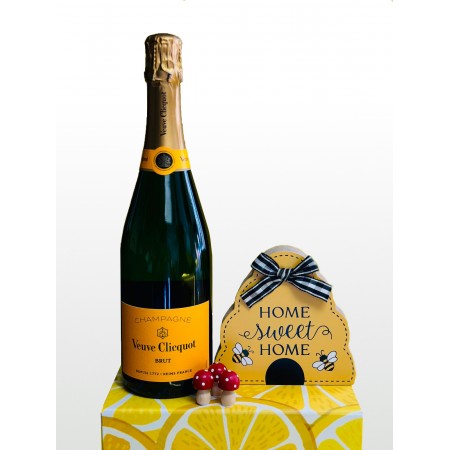 Veuve Clicquot Home Sweet Home housewarming gift