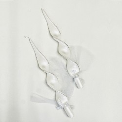 White Sparkling Candles