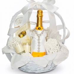 Veuve Clicquot Champagne And Wedding Gift Basket