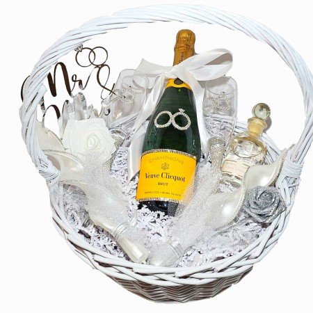 Veuve Clicquot Infinity Wedding Gift Basket