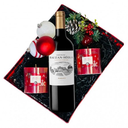 French Red Wine Christmas Gift Box