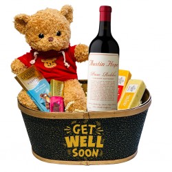 Austin Hope Cabernet Get Well Soon Gift Basket