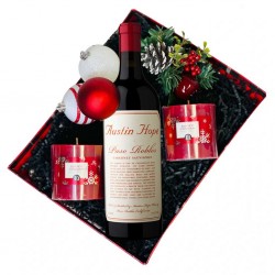 Austin Hope Cabernet Sauvignon Christmas Wine Gift Box