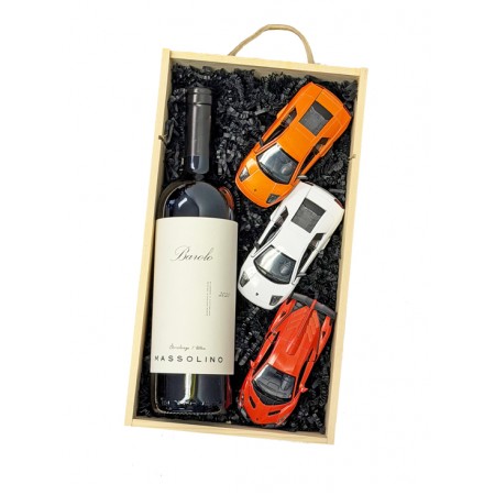 Barolo Massolino & Mini Lamborghini Gift Set