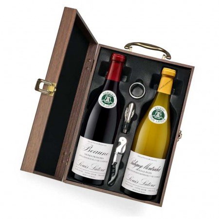 Louis Latour Beaune and Puligny-Montrachet 1er Cru Wine Gift Set