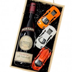 Bertani Amarone della Valpolicella with Mini Lamborghini Gift Set