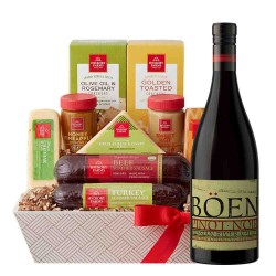 Boen Pinot Noir Russian River Valley With Cheese Wine Gift Basket