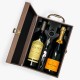 Caymus Cabernet Wine And Veuve Clicquot Brut Champagne Wooden Gift Box Caymus Cabernet Wine And Veuve Clicquot Brut Champagne Wooden Gift Box