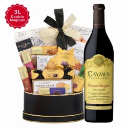 Caymus Cabernet Sauvignon 3L Magnum With Golden Gift Basket