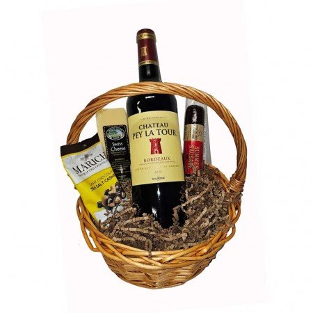 2023 Château Pey La Tour Bordeaux Wine Gift Basket