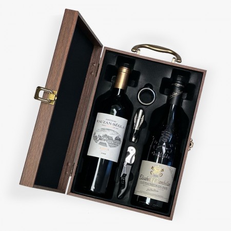 Chateau Rauzan Segla And Elisabeth Chambellan French Fine Wine Gift Set