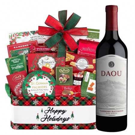 Daou Cabernet Sauvignon Holiday Wine Gift Basket Daou Cabernet Sauvignon Holiday Wine Gift Basket