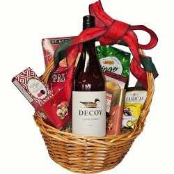 Decoy Chardonnay Gourmet Delights Gift Basket