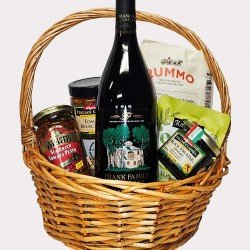 Frank Family Pinot Noir Wicker Gift Basket