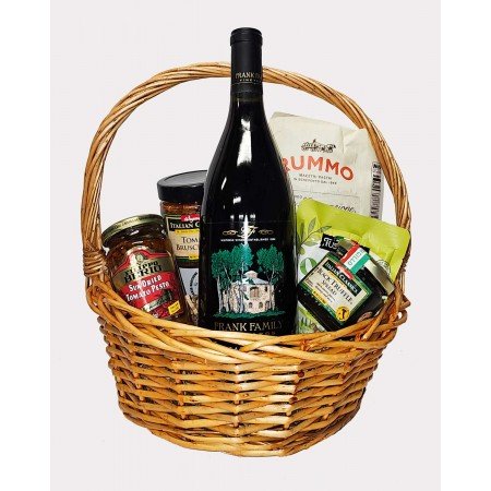 Frank Family Pinot Noir Wicker Gift Basket