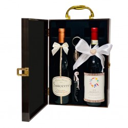 French And Italian Wedding Wine Gift Set
