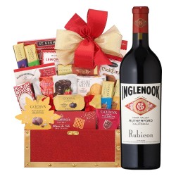 Inglenook Rubicon Bordeaux Blend Wine Gift Basket