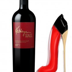 Kathryn Hall wine + Good Girl by Carolina Herrera perfume Gift Set