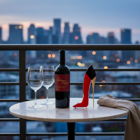 Kathryn Hall wine + Good Girl by Carolina Herrera perfume Gift Set