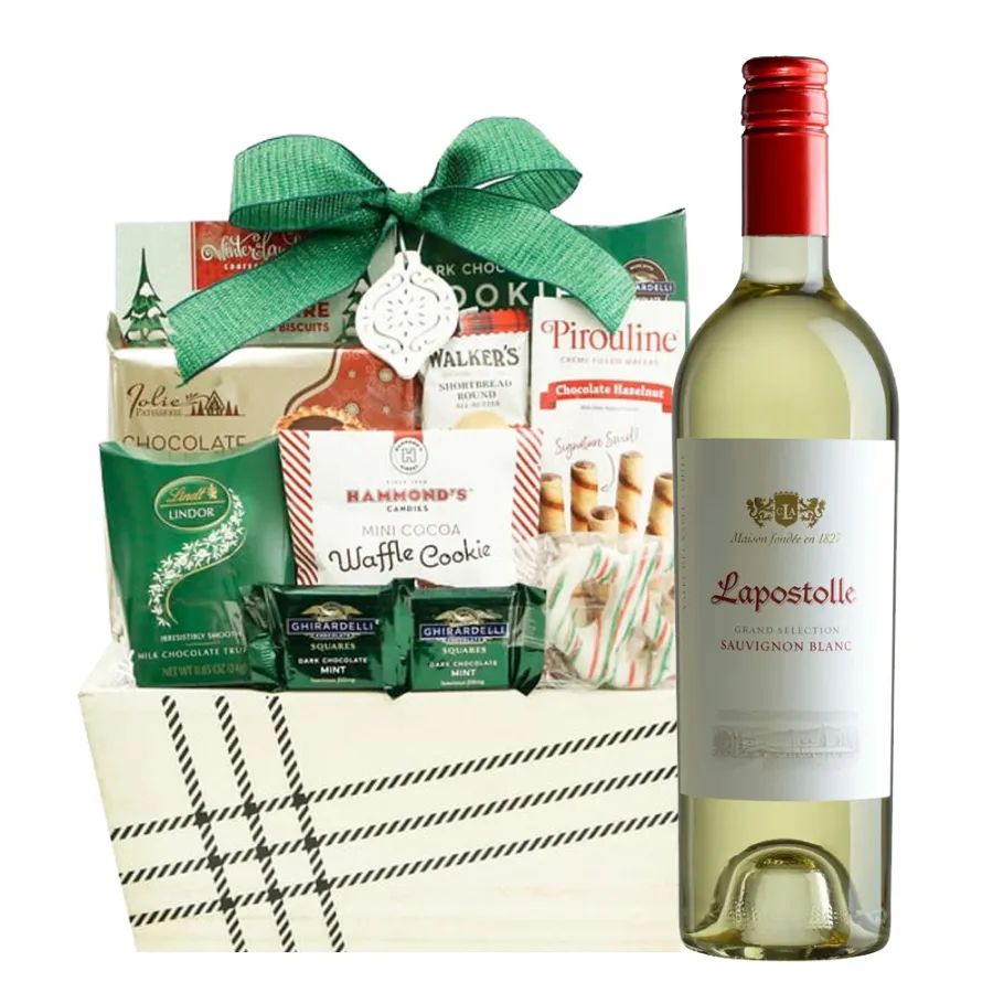 Lapostolle Grand Selection Sauvignon Blanc White Wine Gift Basket