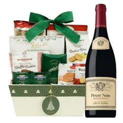 Louis Jadot Bourgogne Pinot Noir Gourmet Gift Basket