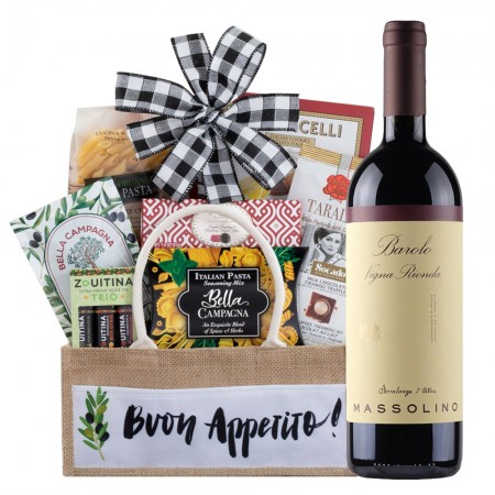 Massolino Vigna Rionda Riserva Barolo Italian Wine Gift Basket Massolino Vigna Rionda Riserva Barolo Italian Wine Gift Basket