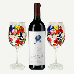 Opus One And Wine Glasses Set