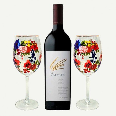 Opus One 'Overture' Napa Valley And Wine Glass Set