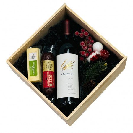 Overture Napa Valley Wine Christmas Gift Box Overture Napa Valley Wine Christmas Gift Box