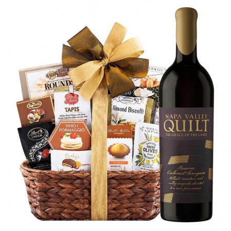 Quilt Napa Valley Cabernet Sauvignon And Bon Appetit Gift Basket