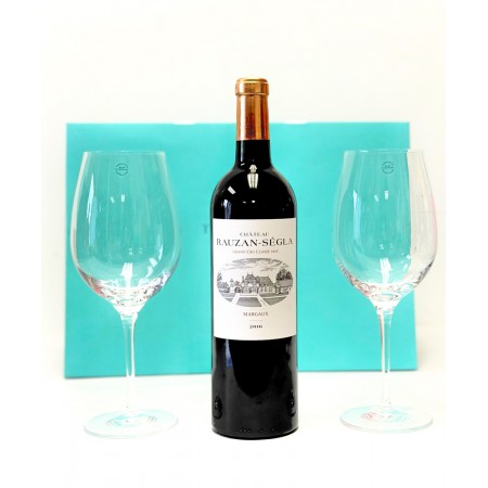Chateau Rauzan-Ségla + Tiffany Wine Glasses