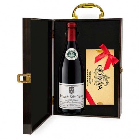 Louis Latour Romanée-Saint-Vivant Grand Cru Wine & Godiva Chocolate Gift Set