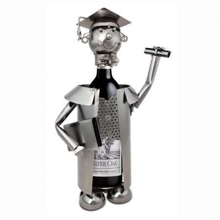 Graduation Special Tabletop Metal Sculpture & Silver Oak Alexander Valley Wine Gift Set Graduation Special Tabletop Metal Sculpture & Silver Oak Alexander Valley Wine Gift Set