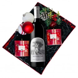 Silver Oak Alexander Valley Christmas Gift Basket