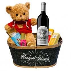 Silver Oak Cabernet Congratulations Wine Basket