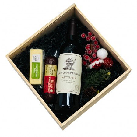 Stags Leap Artemis Cabernet Sauvignon Wine Christmas Gift Box Stags Leap Artemis Cabernet Sauvignon Wine Christmas Gift Box