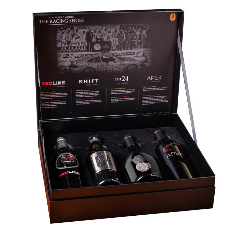 The Racing Series Mixed Red Wine 4 Bottles Gift Set