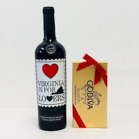 Virginia Is for Lovers Cabernet Sauvignon Wine Gift Set
