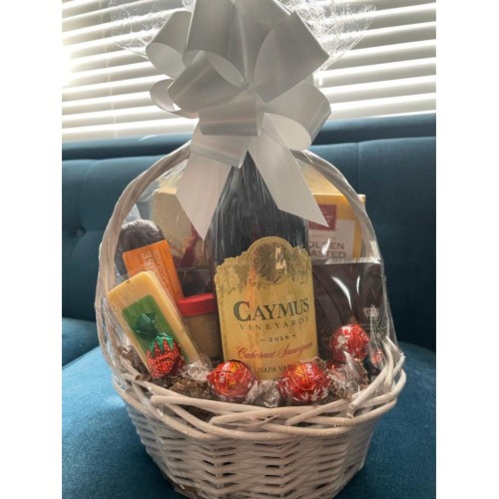 Caymus Cheese & Wine Gift Basket